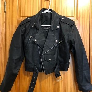 Wilsons Leather Vintage Motorcycle Jacket